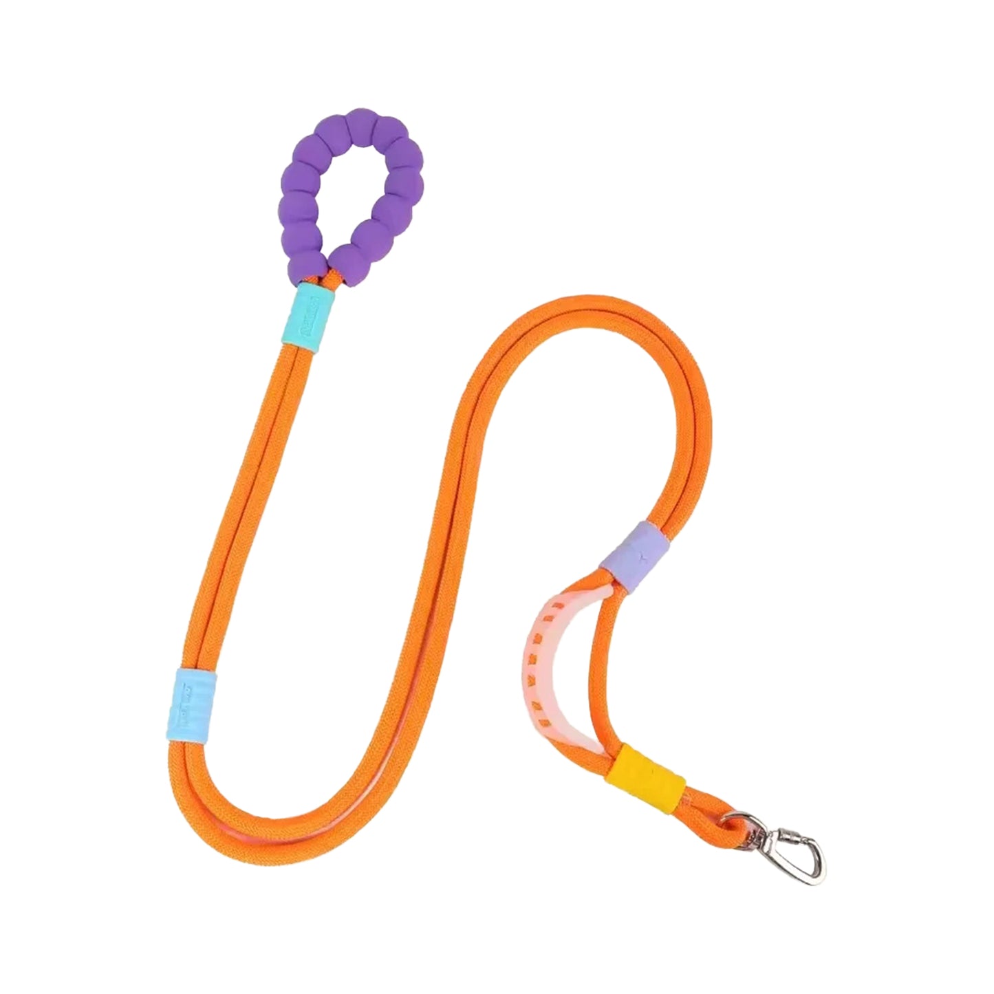 Colorful Foam Handle Dog Leash – Soft Grip Rope Lead for Dogs