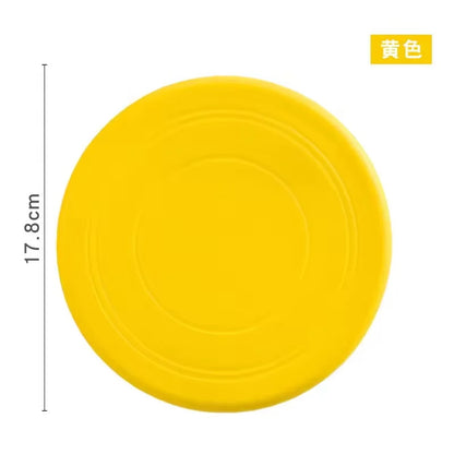 Silicone Dog Frisbee Toy – Soft & Durable Flying Disc for Dogs