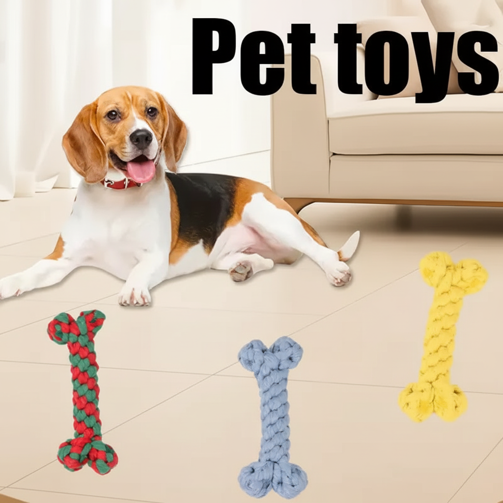 Pet Toys Warm Background